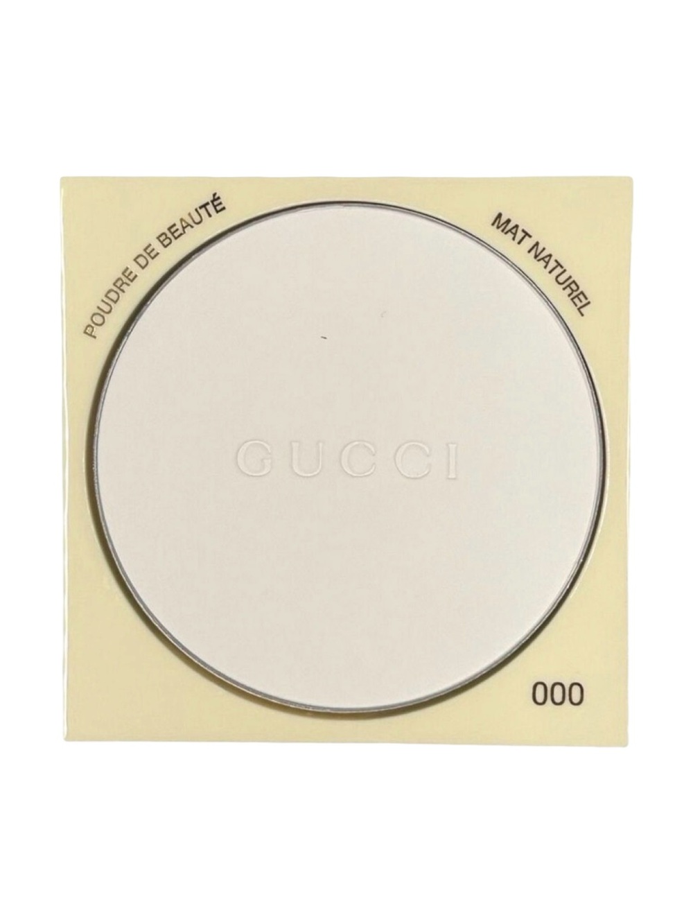 Gucci Poudre de Beauté Mat Naturel Face Powder Compact Refill - Shade 000 - Picture 2 of 5